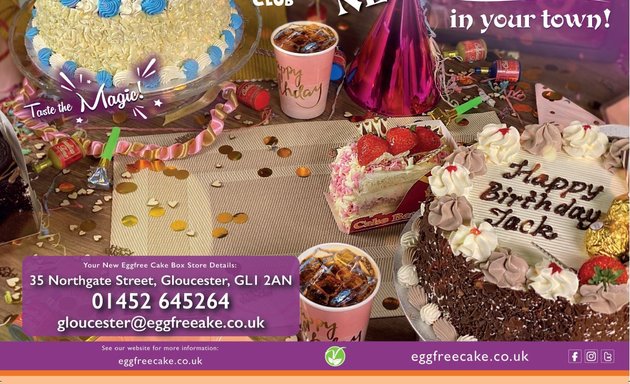 Photo of EggFree Cake Box