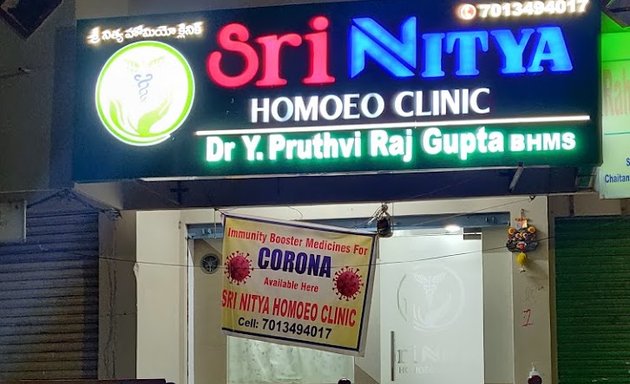 Photo of Sri Nitya Homoeo Clinic | Diabetes,Skin Diseases,Migraine, Hair Fall & PCOS Homeopathy Treatment in Kothapet, Hyderabad.