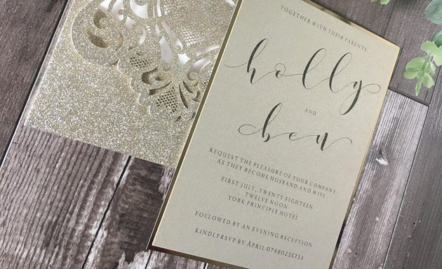 Photo of Buttercups Cards - Bespoke Wedding Stationery