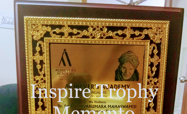 Photo of Inspire Trophy Memento