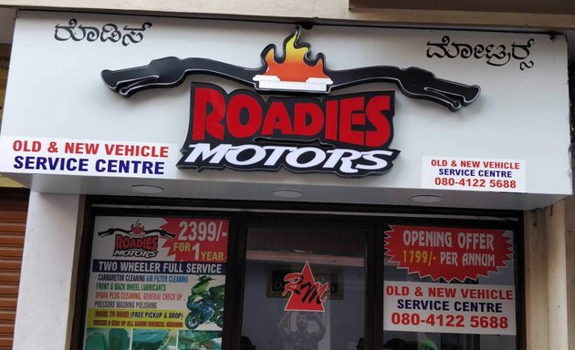 Photo of Roadies Motors (Bike Service at just ₹ 2399 per year)