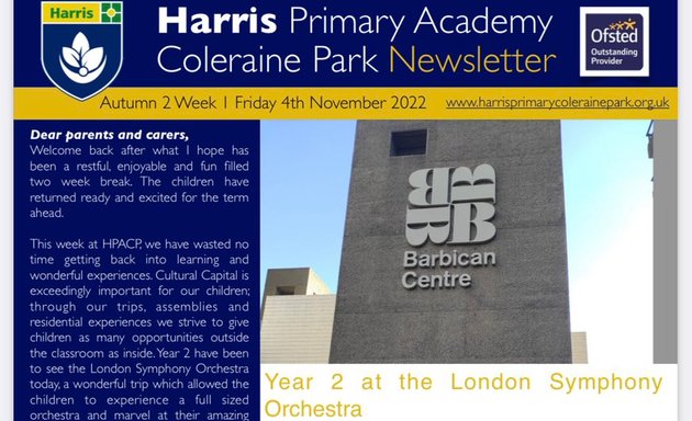Photo of Harris Primary Academy Coleraine Park