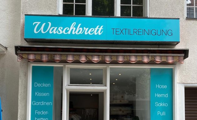 Foto von Waschbrett Textilreinigung