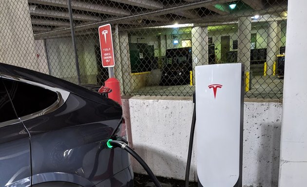 Photo of Tesla Supercharger