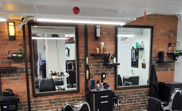 Photo of Danforth barber shop