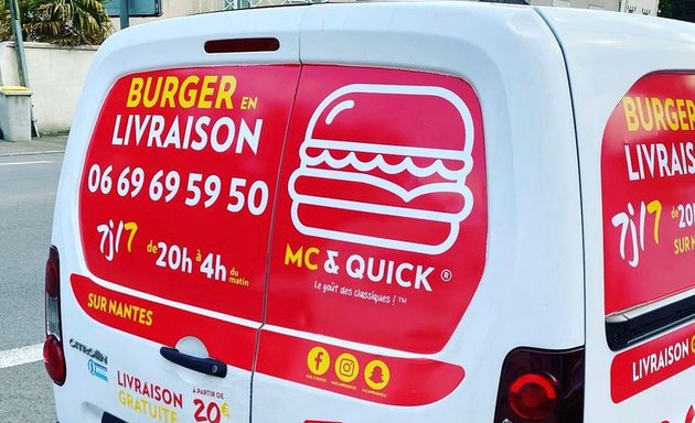 Photo de MC & QUICK Burgers livraison