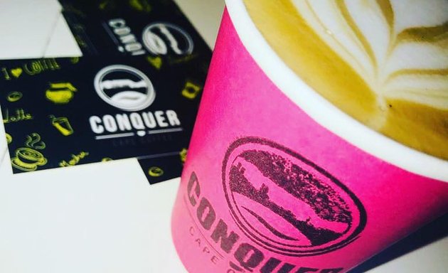 Photo of Conquer Cape Coffee.