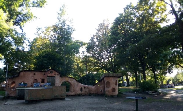 Photo of Adventure playground sand pit