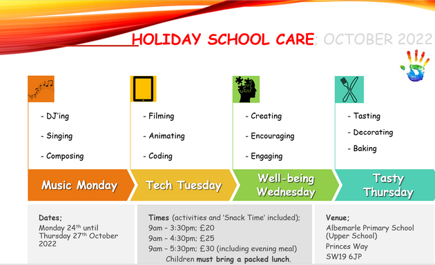 Photo of Holiday School Care