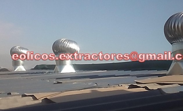 Foto de extractores eolicos