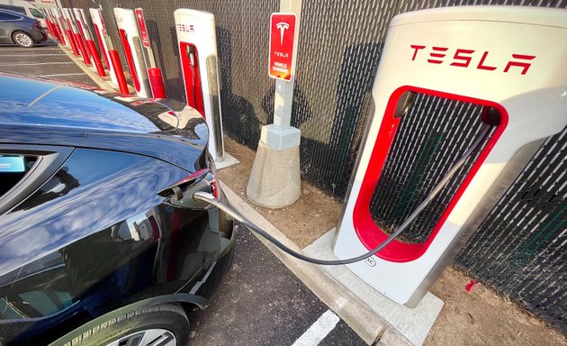 Photo of Tesla Supercharger