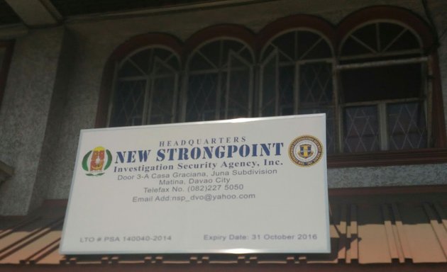 Photo of New Strongpoint Investigation Security Agency Inc