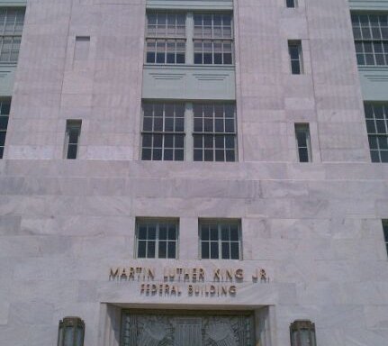 Photo of Martin Luther King Jr., Federal Building
