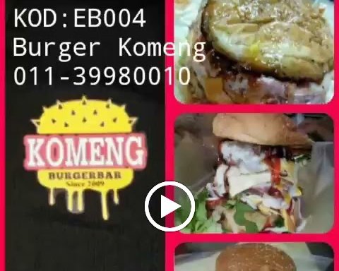 Photo of Gerai Burger Komeng - Terbaik!