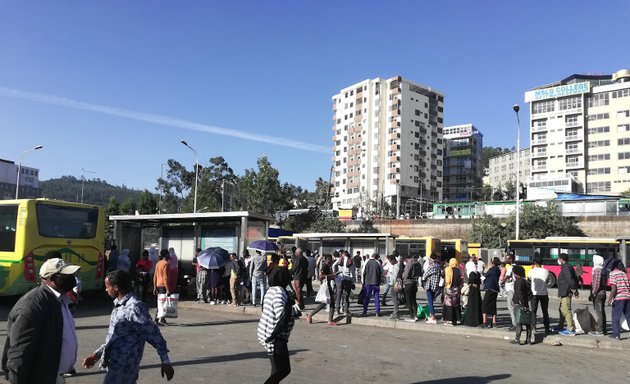 Photo of megenagna taxi stand