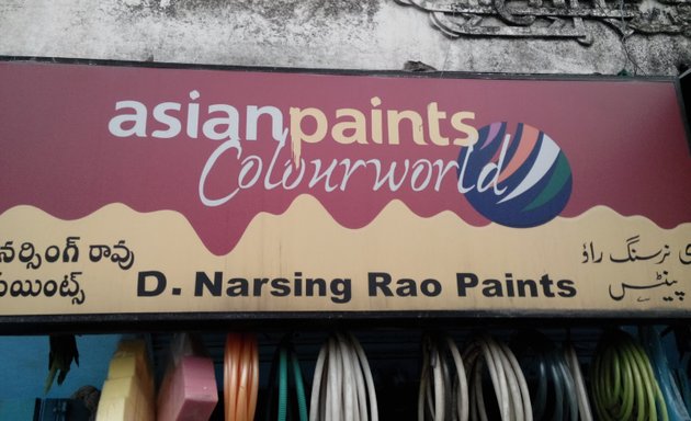 Photo of D. Narsing Rao Paints