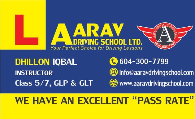 Photo of AARAV Driving School Ltd.