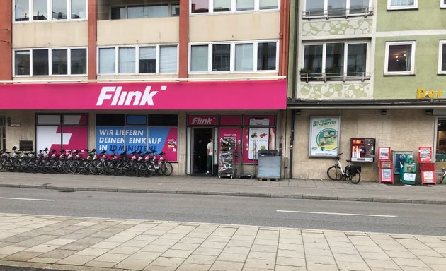 Foto von Flink Lebensmittel Lieferservice - München, Schwabing Nord