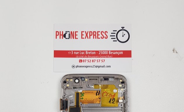 Photo de PHONE EXPRESS réparation téléphone, iphone et informatique à Besançon