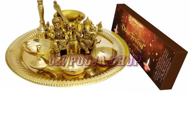 Photo of OM POOJA SHOP, Puja Samagri, Rudraksha, Idols, Yantras, Shaligram, Stone Ratna, Silver Product