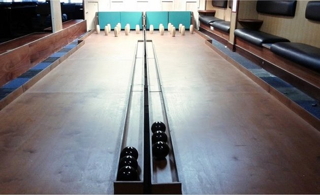 Photo of Mobile skittle alley