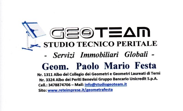 foto Studio Tecnico Peritale Geoteam Festa Geom. Paolo Mario