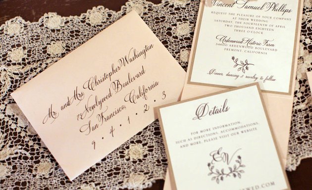 Photo of Hyegraph Invitations & Calligraphy