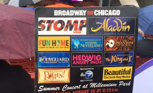 Photo of Broadway In Chicago In Millennium Park
