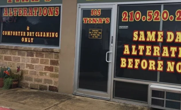 Photo of Tina's Alterations & Comforter Dry Cleaning Only